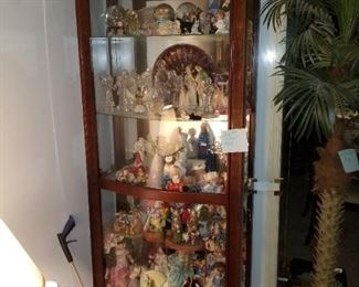 Very Nice Large Standup Display Case