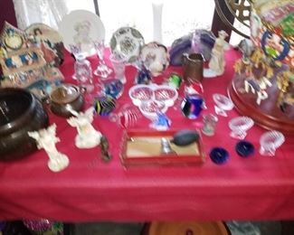 Variety of Vintage Tchotchkes
