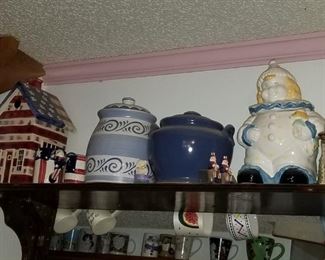 ...and more Cookie Jars ( She liked cookies!)
