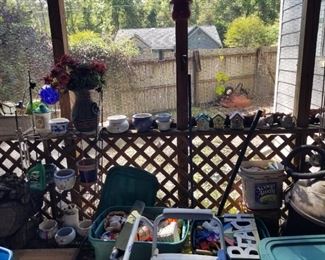 Lots of Vases and art Pottery