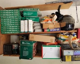 Christmas Lights, Motorcycle Helmet