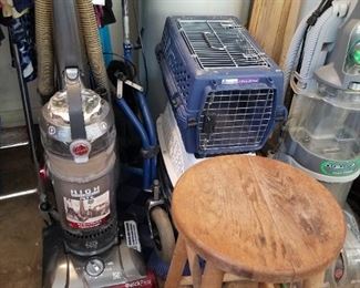 Vacuum Cleaner and Stool