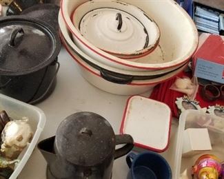 Antique Enamelware