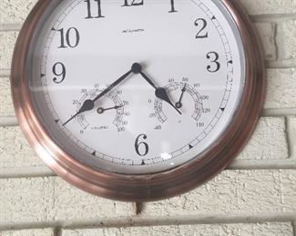 Time for a new clock? This is one of two wall clocks available. 