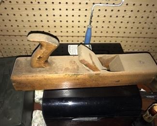A wood plane for work yet handsome enough for display. 