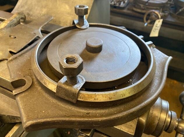 SWIVEL BASE FOR BRIDGE PORT MACHINE