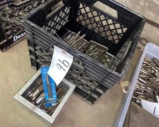 LOT OF VARIOUS DRILL BITS