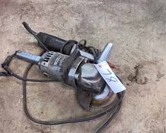 ANGLE GRINDER AND STRAIGHT GRINDING TOOL