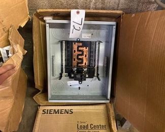 SIEMENS PL SERIES LOAD CENTER