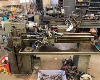 CLAUSING 5914 METAL LATHE