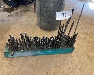 LOT OF VARIOUS SIZE MACHINIST BITS