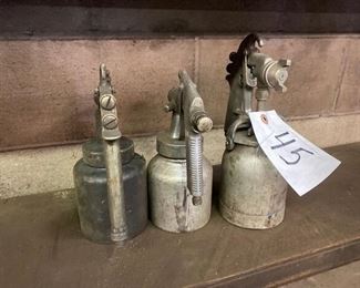THREE PAINT SPRAYERS