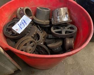 BIN OF GEARS