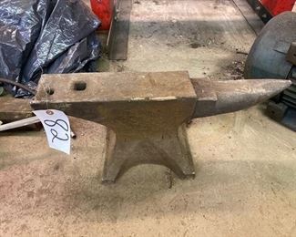 126 LB STEEL ANVIL