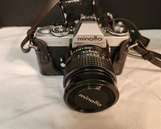 Minolta SLR film camera 