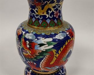  A CLOISONNE' VASE