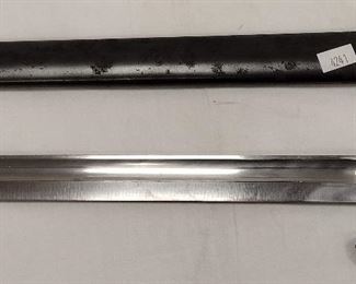 WEYERSBERG KIRSHBAUM & CO MODELO ARGENTINO 1891 BAYONET SOME SURFACE RUST