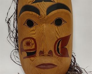 TULALIP CEDAR MASK "SALMON PEOPLE"