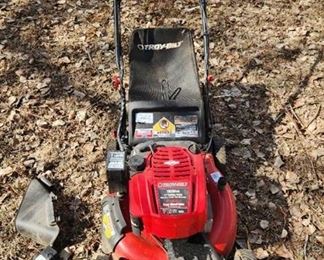Troy-Bilt TB280 ES 190-cc 21-in Self-propelled Gas Lawn Mower with Briggs & Stratton Engine