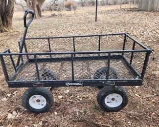 Heavy Duty Metal Garden Cart