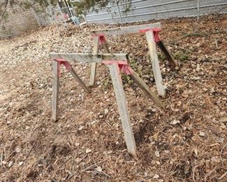 Sawhorses
