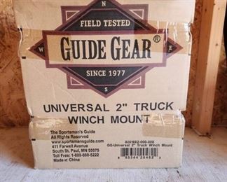 Guide Gear Universal 2" Truck Winch Mount - NEW IN BOX