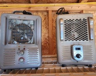 (2) Space Heaters