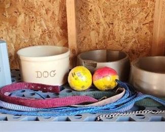 Robo Dog, Dog Collars, Bowls and Balls