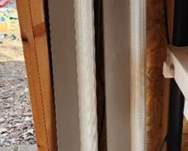 (2) Florescent Light Fixtures