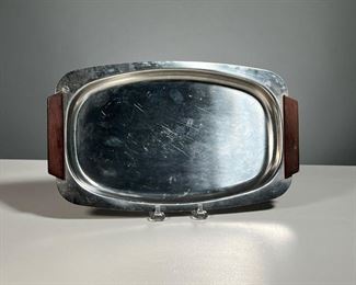 DANISH PEWTER TRAY | Dimensions: l. 13.25 x w. 8 in
Condition: Some surface scratches but overall good condition