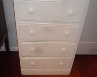 White dresser