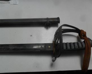WWII German Officers (Police) Sword & Scabbard