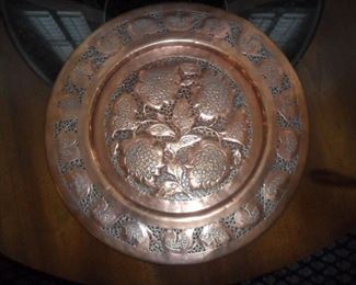 Copper tray