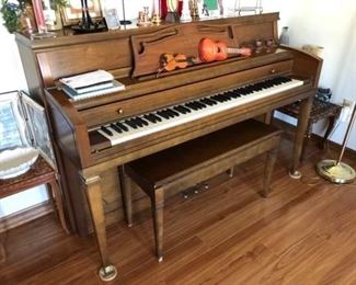 Cable-Nelson Upright Piano w/bench