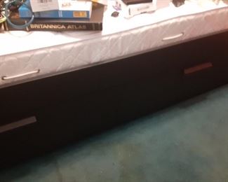 Ikea Platform Bed, Mattress (sold separately) 2 drawers on each side