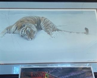 Robert Bateman Tiger print