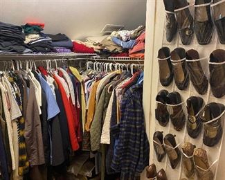 Women’s clothes- M/L and shoes size 8-1/2