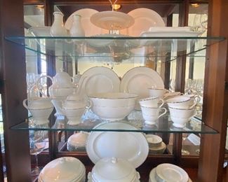 Waterford”Lismore” china. 
65 pieces