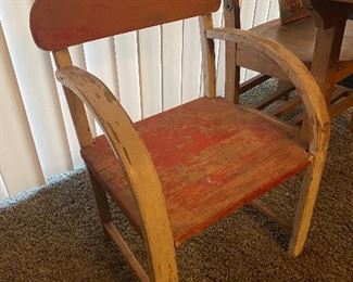 child's bentwood chair