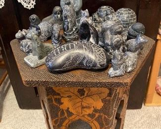 soapstone carvings from Alaska and Canada