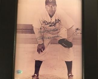 Billy Herman Dodgers Signed 8x10 Photo