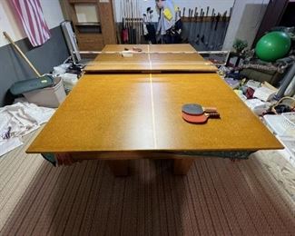 pool table table tennis topper