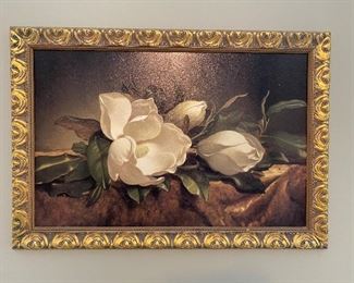 (A3) $60 Large Framed Magnolia Print. 