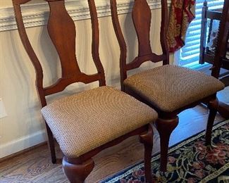 (F19) $60. Pair of Chairs that *almost* match the dining set!