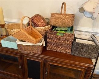 Baskets priced individually. 