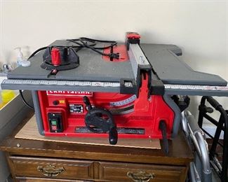 $100. Craftsman 10" Table Saw - no stand. 