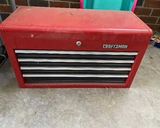 $75. Craftsman Tool Chest with Key