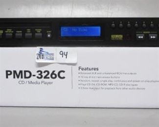 MARANTZ PMD-326C PRO CD/MEDIA PLAYER IN ORIGINAL BOX