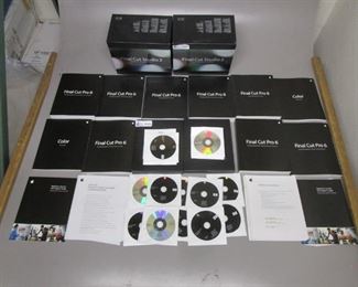 LOT OF 2 MAC FINAL CUT STUDIO 2 IN ORIGINAL BOXES
