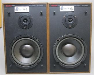 LOT OF 2 BOSTON ACOUSTIC A40